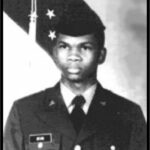 A young Richard C. Irvin In The Military